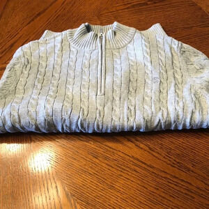 IZOD 1/4 Zipper Pullover Sweater XL